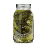 Pur XL Mason Jar , 6-pk Front_Flat