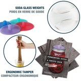 Trousse de fermentation complète à ouverture large Masontops, paq. 9 Composite_or_Mixed