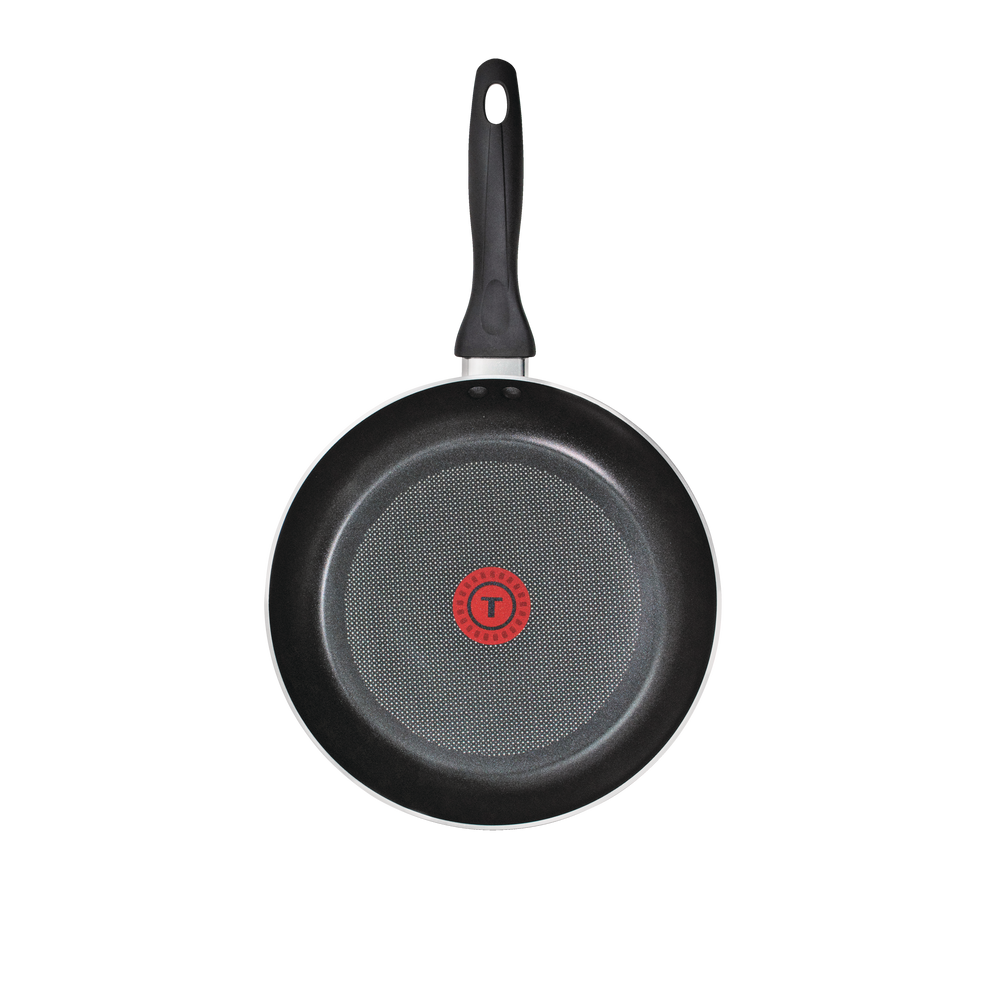 T-fal Viva Aluminum Frying Pan Non-stick, Dishwasher & Oven Safe, Black ...