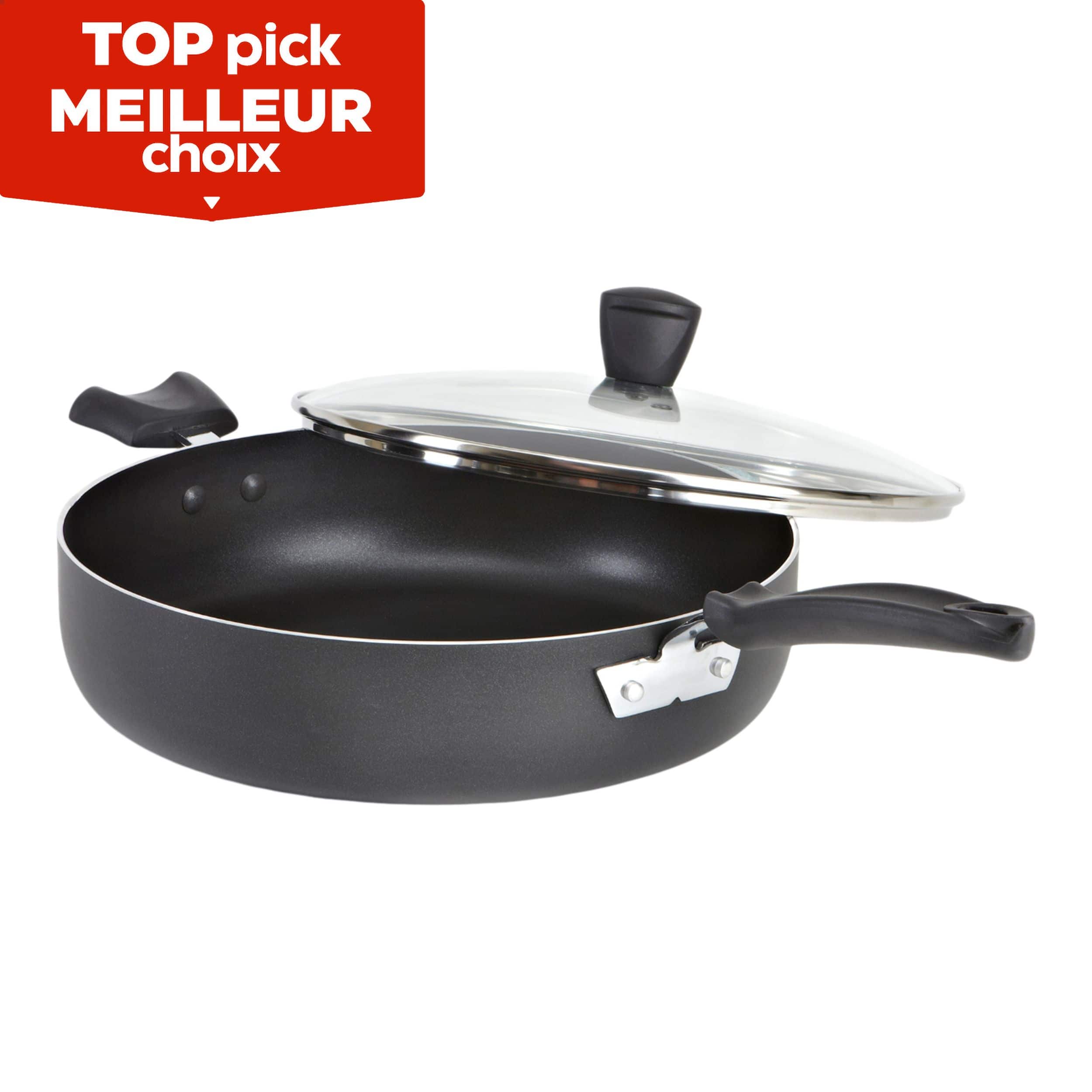 T-fal Platinum Nonstick Jumbo Cooker with Induction Base, Unlimited Cookware  Collection, 5 quart 