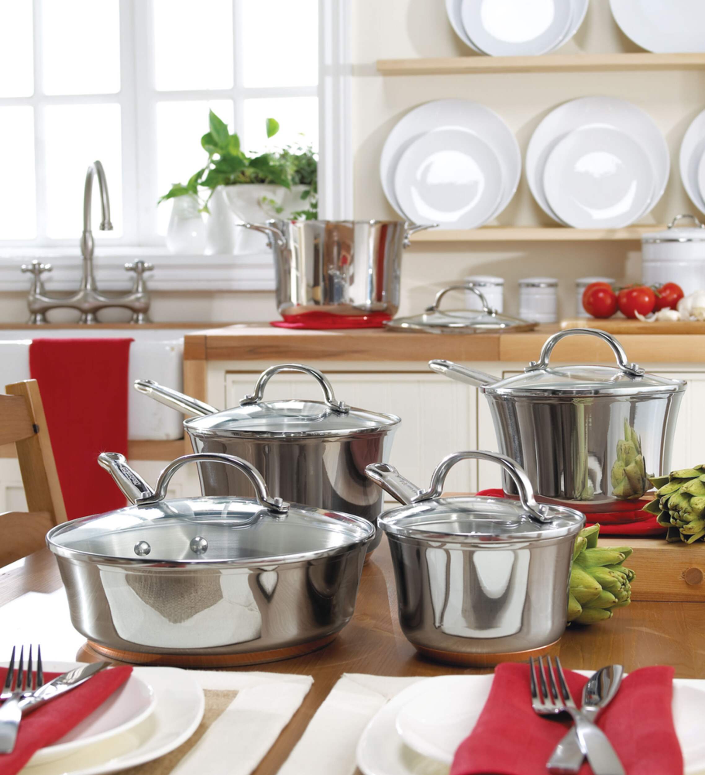 KitchenAid Cap Cookware Set, 12-pc Front_Angled_Left