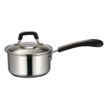 Master Chef 18/10 Stainless Steel Saucepan, Dishwasher Safe, 1-Qt (0.9 L) Side_Left