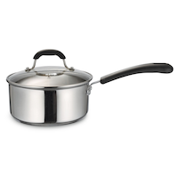 MASTER Chef 18/10 Stainless Steel Saucepan, Dishwasher Safe, 3-qt