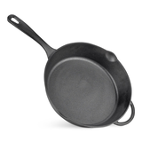 KitchenAid Cast Iron Frying Pan, 12-in Overhead_Plunge