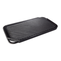 KitchenAid Double Burner Reversible Grill Front_Angled_Right