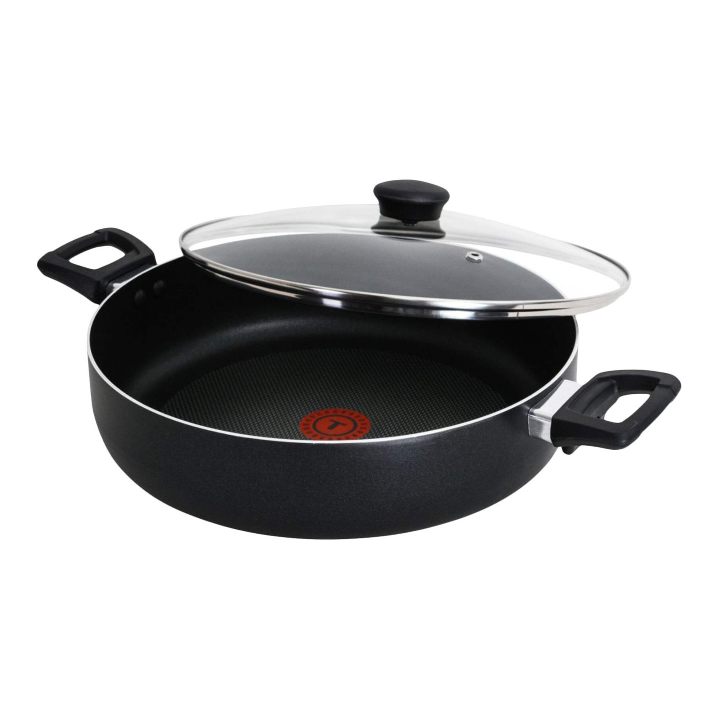 Cocotte T-fal Cook N'Serve antiadhésive, allant au lave-vaisselle et au four, 5 pintes Front_Three_Fourths_Angled_Left