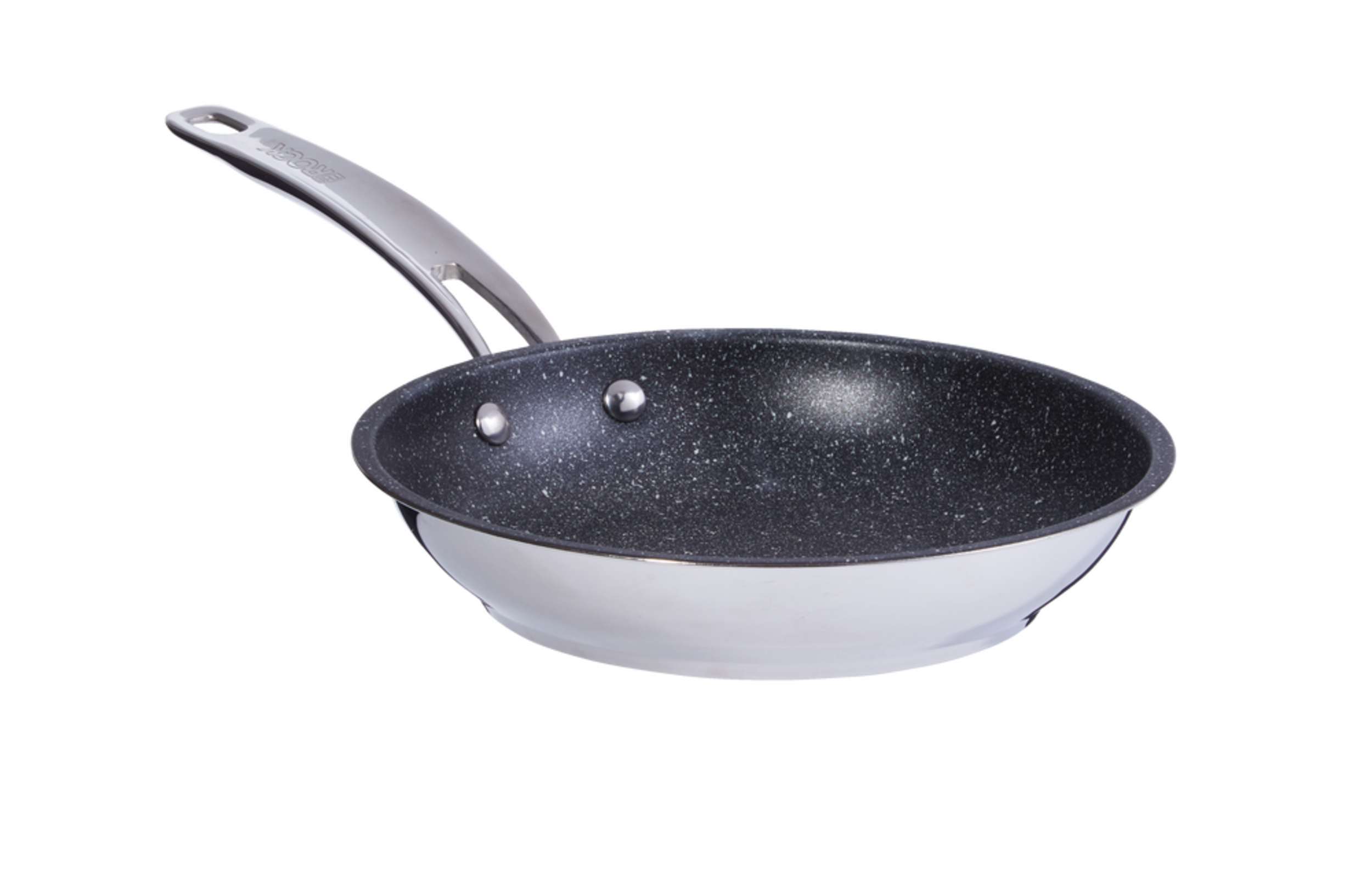 Heritage The Rock Stainless Steel Frying Pan, PFOAFree, Nonstick
