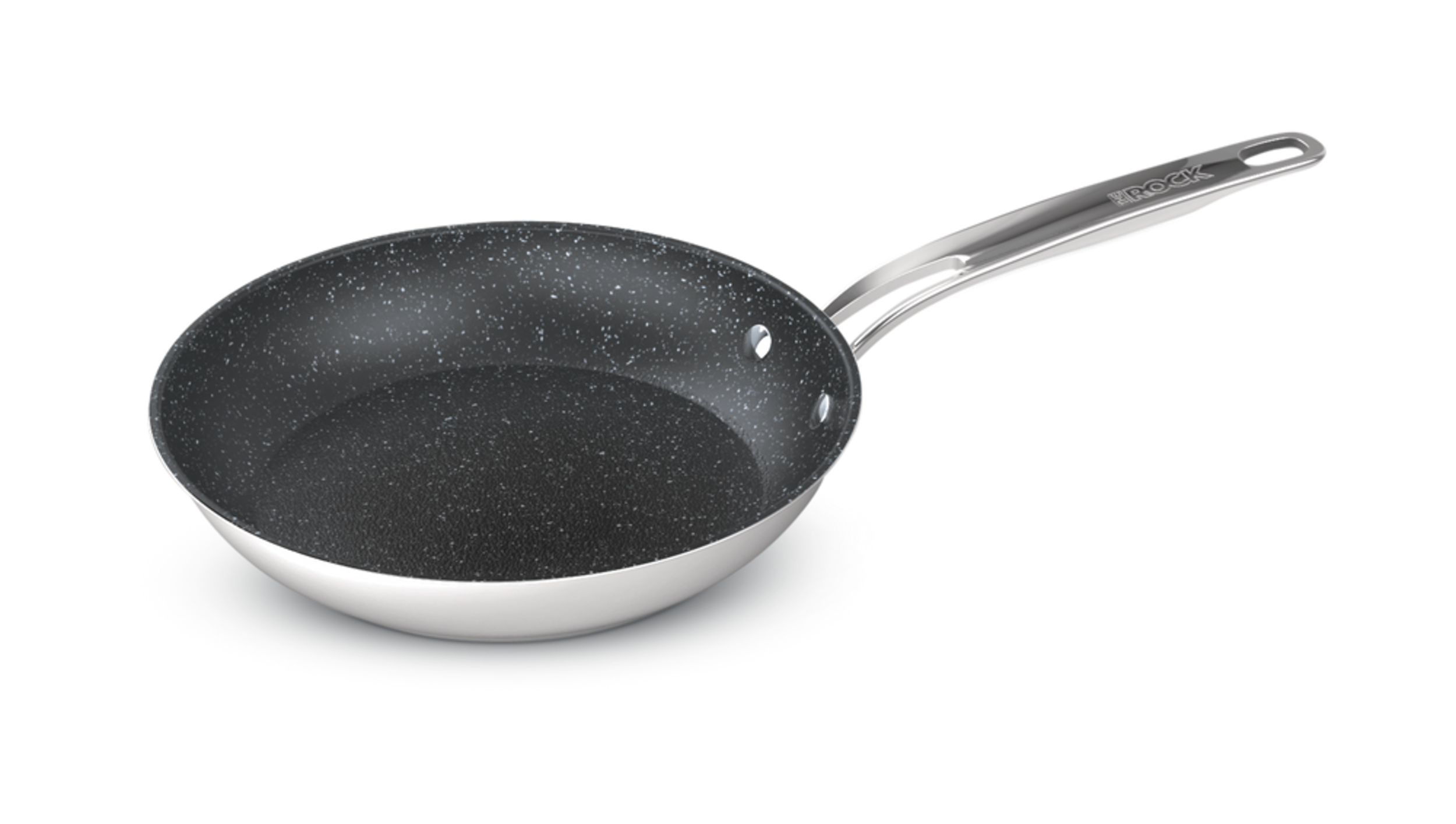 Heritage The Rock Stainless Steel Frying Pan, PFOAFree, Nonstick