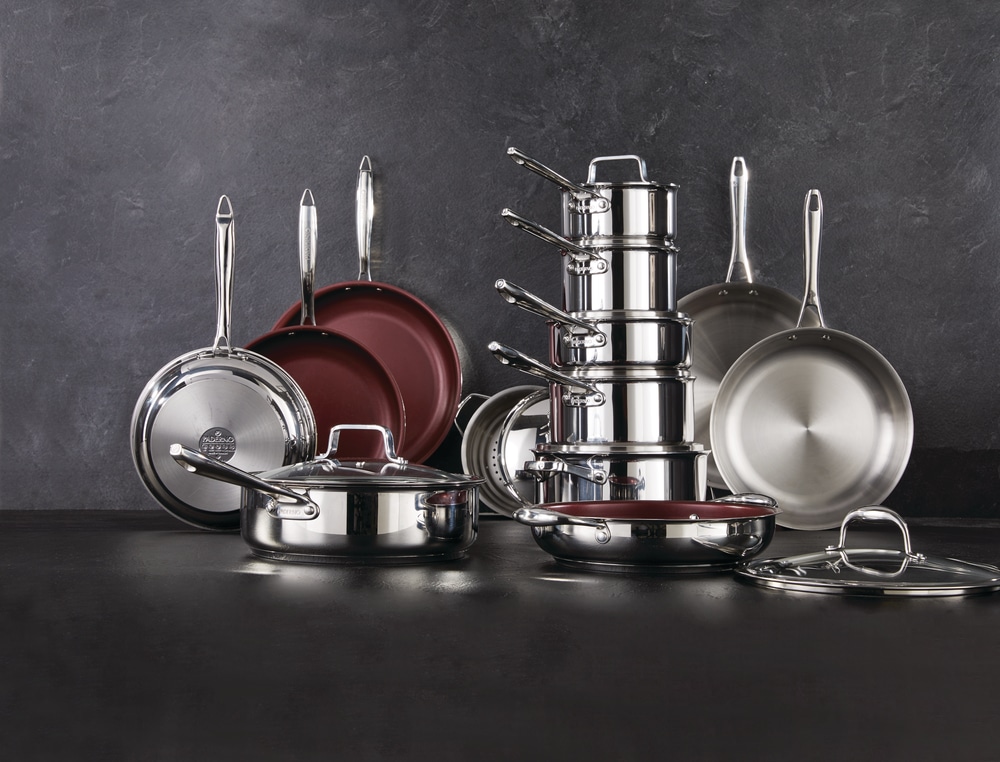 PADERNO Stainless Steel Clad Fry Pan, 32cm Canadian Tire