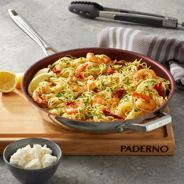 PADERNO Canadian Signature Stainless Steel Frying Pan NonStick, Oven