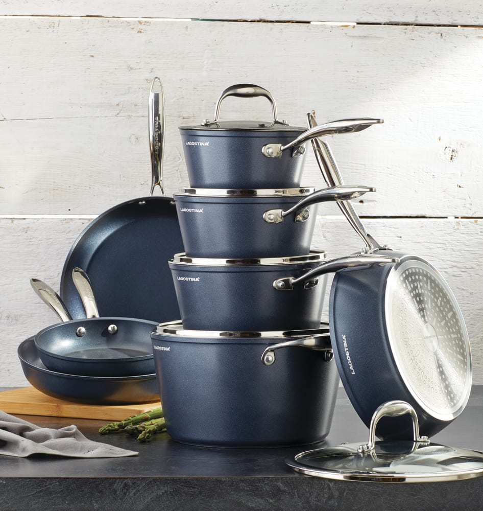 lagostina 10 piece non stick cookware set