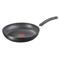 T-fal Extreme Titanium Frying Pan Non-stick, Dishwasher & Oven Safe, Black Front_Angled_Left