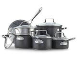 PADERNO Hard Anodized Cookware Set, Non-Stick, PFOA-Free, Dishwasher & Oven Safe, 12-pc Composite_or_Mixed