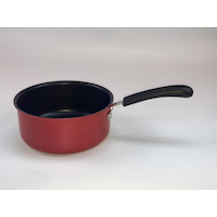 MASTER Chef Saucepan, Red, 2-qt Front_Elevated