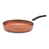 Heritage The Rock Non-Stick Frying Pan, Dishwasher & Oven Safe, Copper, Assorted Sizes Front_Angled_Left