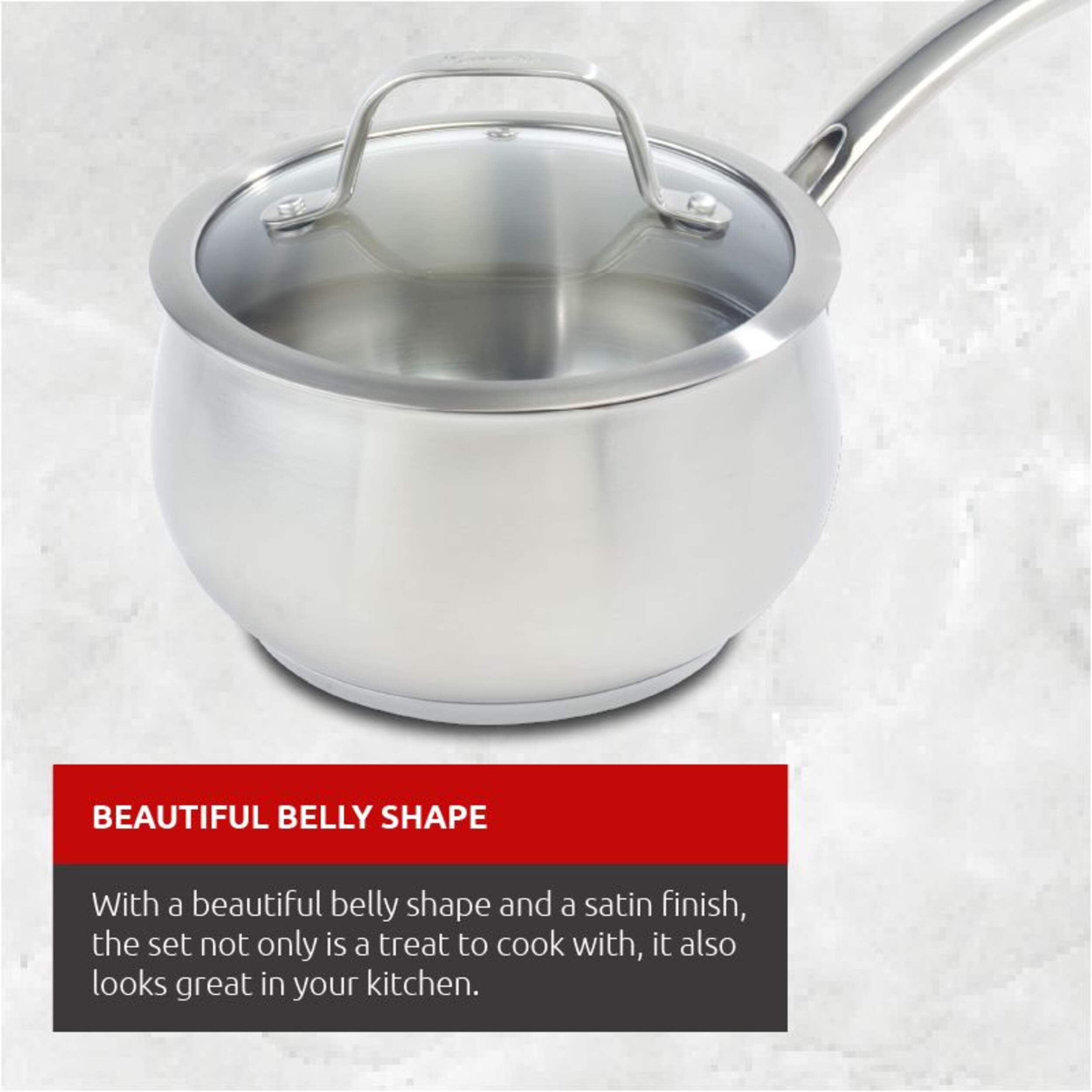 Lagostina Prima Stainless Steel Cookware Set & Oven Safe, 11pc