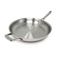 PADERNO Stainless Steel Clad Fry Pan, 32-cm Front_Elevated