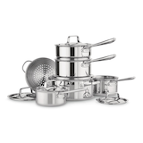 PADERNO Canadian Professional Clad Cookware Set, Oven Safe, 12-pc Composite_or_Mixed