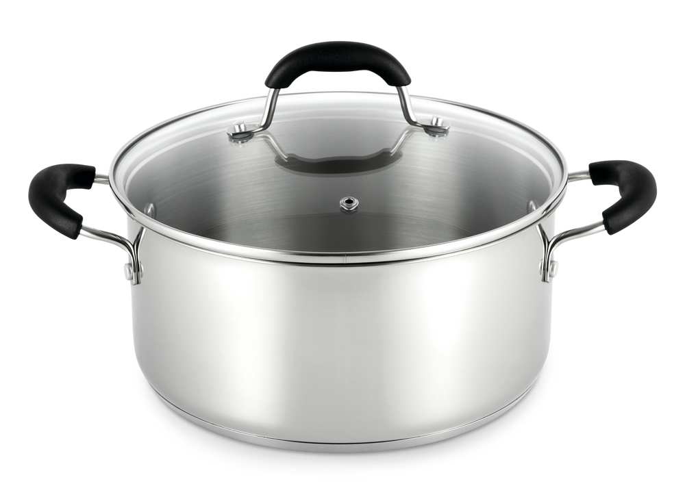 MASTER Chef Dutch Oven 18/10 Stainless Steel, Dishwasher Safe, 5qt Canadian Tire