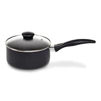 T-fal Viva Non-Stick Saucepan, Dishwasher & Oven Safe, Black, 2-Qt (1.9 L)