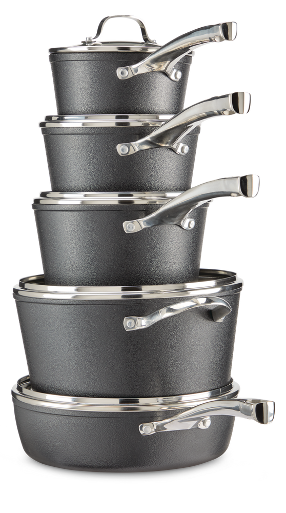 Heritage The Rock Diamond Cookware Set, NonStick, Scratch Resistant
