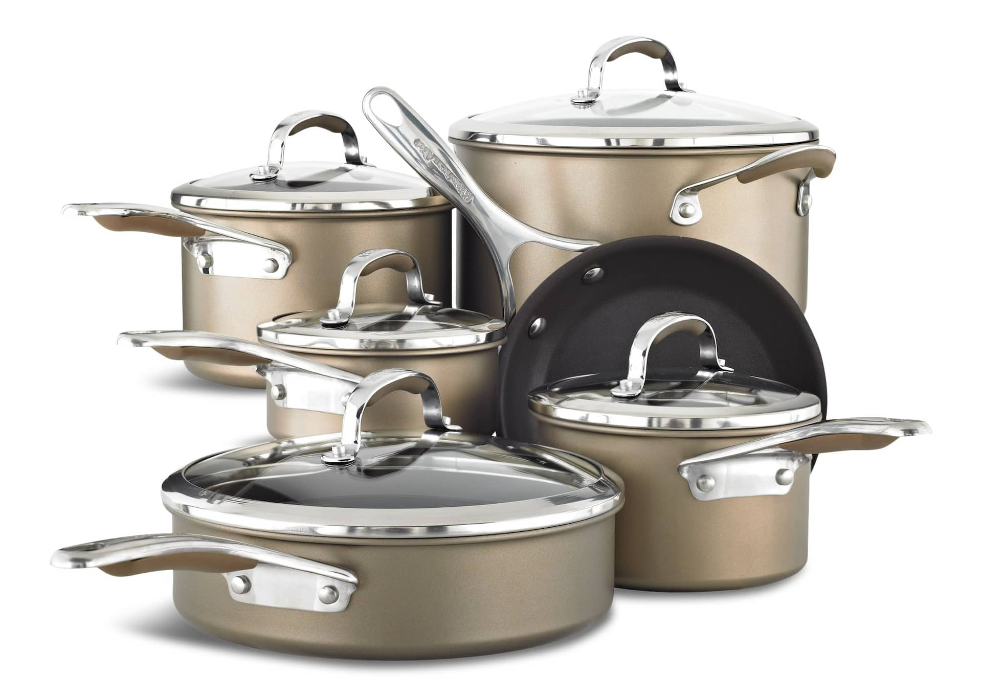 KitchenAid® 11-pc. Hard-Anodized Nonstick Cookware Set