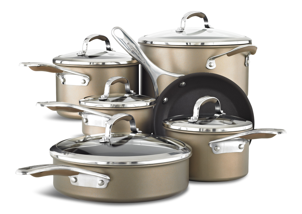 KitchenAid Hard Anodized Cookware Set, 11pc Canadian Tire