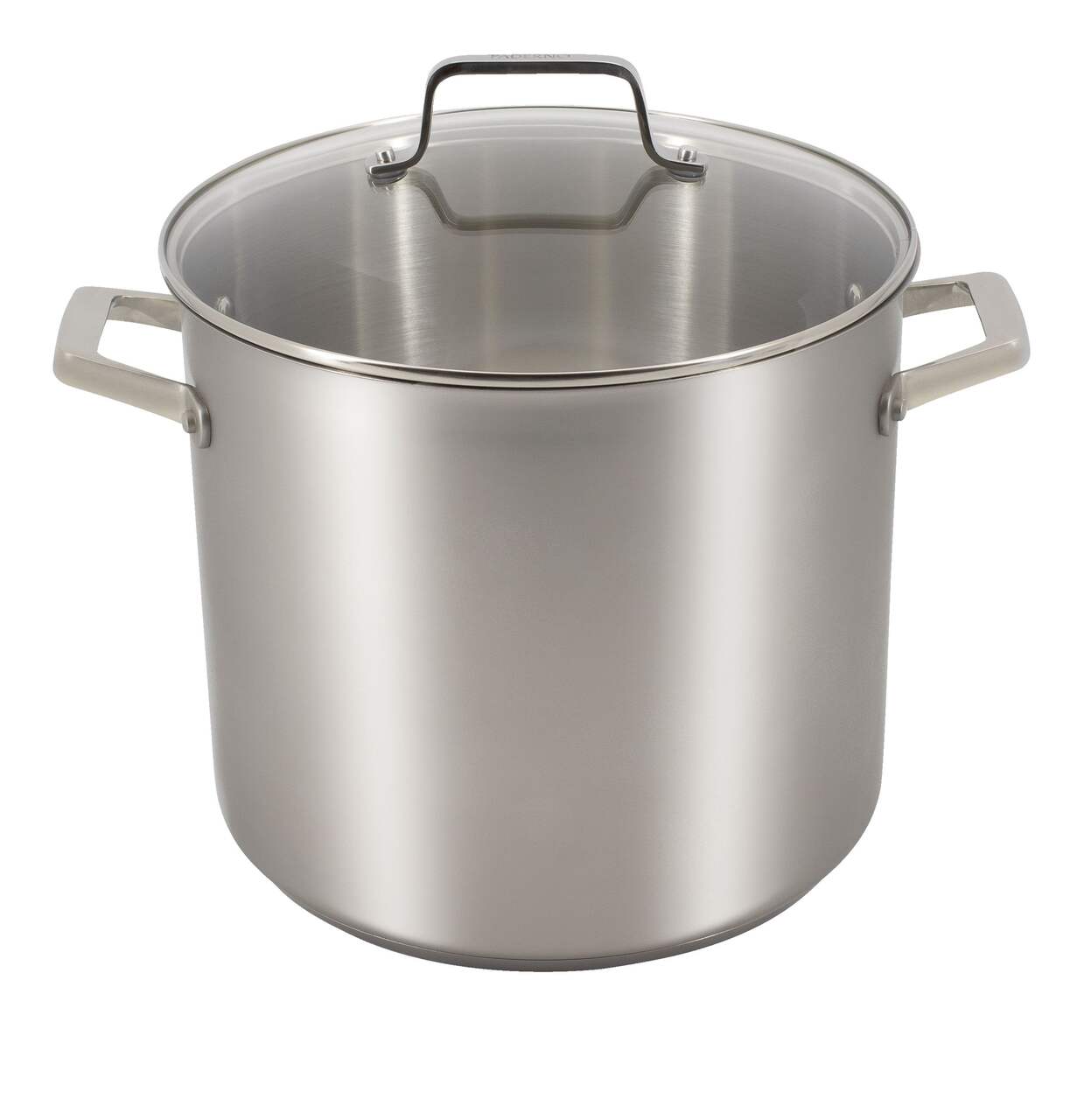 PADERNO Signature 18/10 Stainless Steel Stock Pot, Dishwasher & Oven Safe,  16-qt