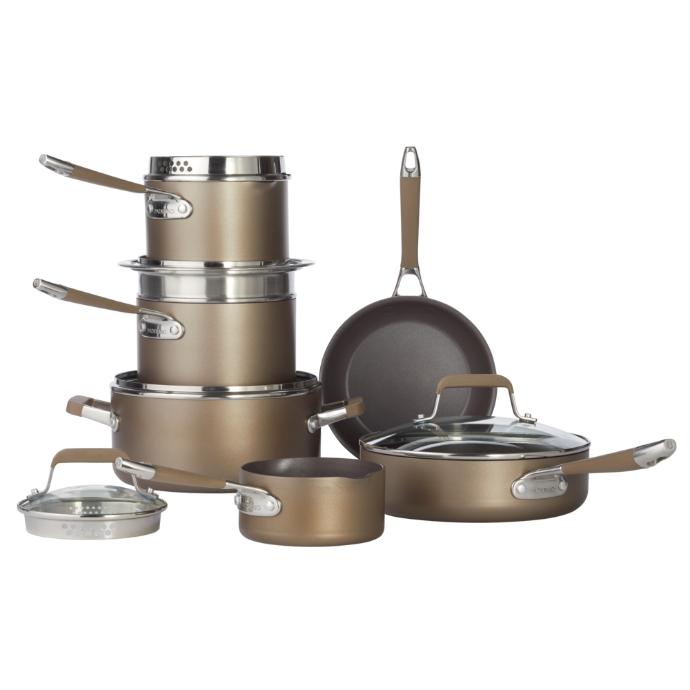 PADERNO Classic Cookware Set, NonStick, PFOAFree, Oven Safe