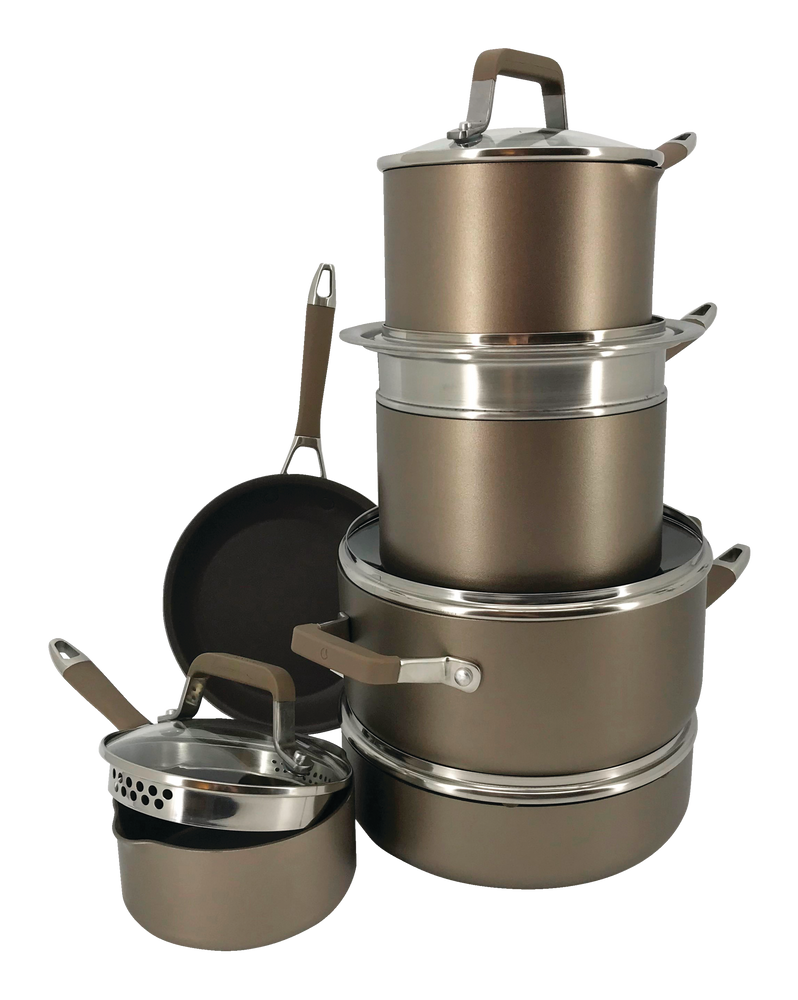 PADERNO Classic Cookware Set, NonStick, PFOAFree, Oven Safe