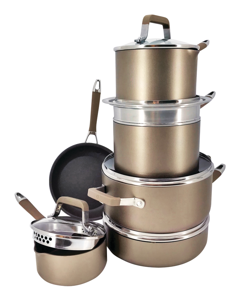 PADERNO Classic Cookware Set, NonStick, PFOAFree, Oven Safe