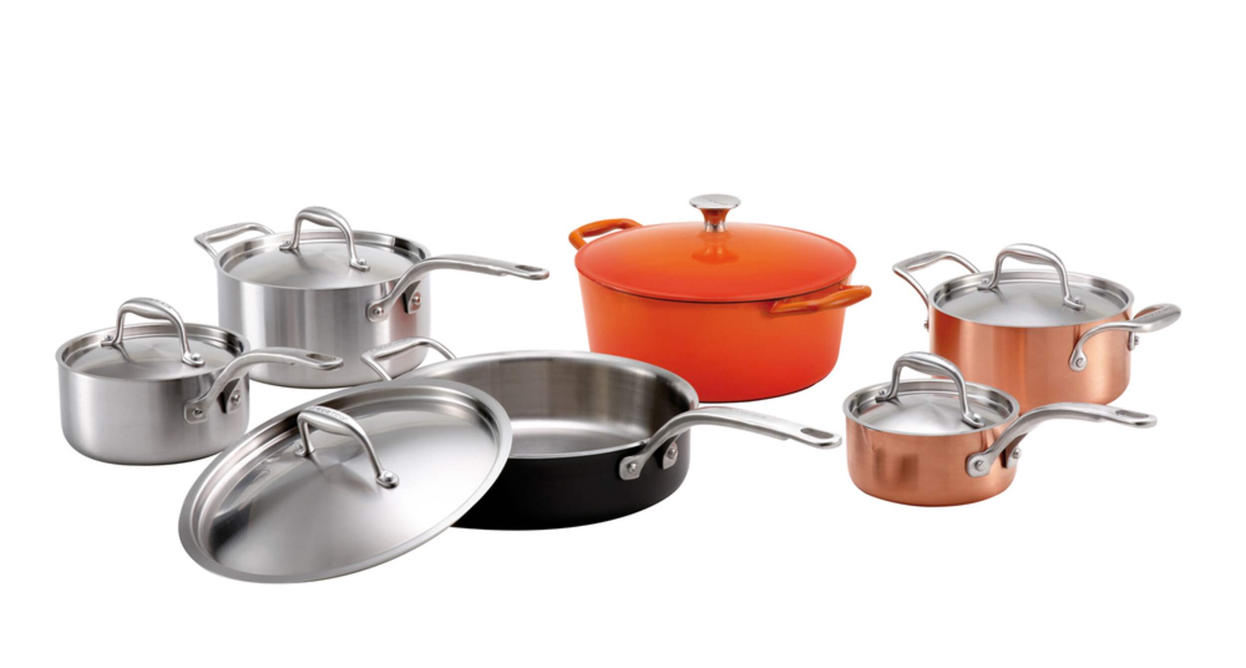 Lagostina Collezione Pro Cookware Set, 12-pc Composite_or_Mixed