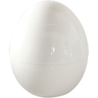 Nordicware Microwave Egg Boiler, BPA Free, Dishwasher Safe, Boils up to 4 eggs Front_Flat