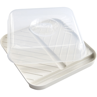 Nordicware Microwave Bacon Rack,  BPA-Free, Brown, 27.9x7.30cm Overhead_Plunge