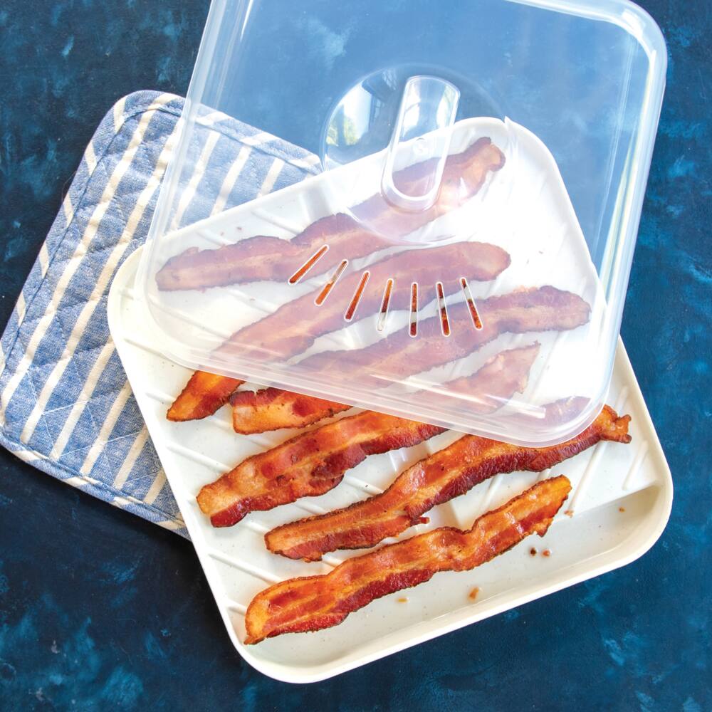 Support À Bacon Nordicware Pour Four À Micro-Ondes, Sans Bpa, Allant Au  Lave-Vaisselle, Brun, 27,9 X 7,30 Cm | Canadian Tire