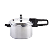 Imusa Stovetop Pressure Cooker, Aluminum, 4-L Side_Left