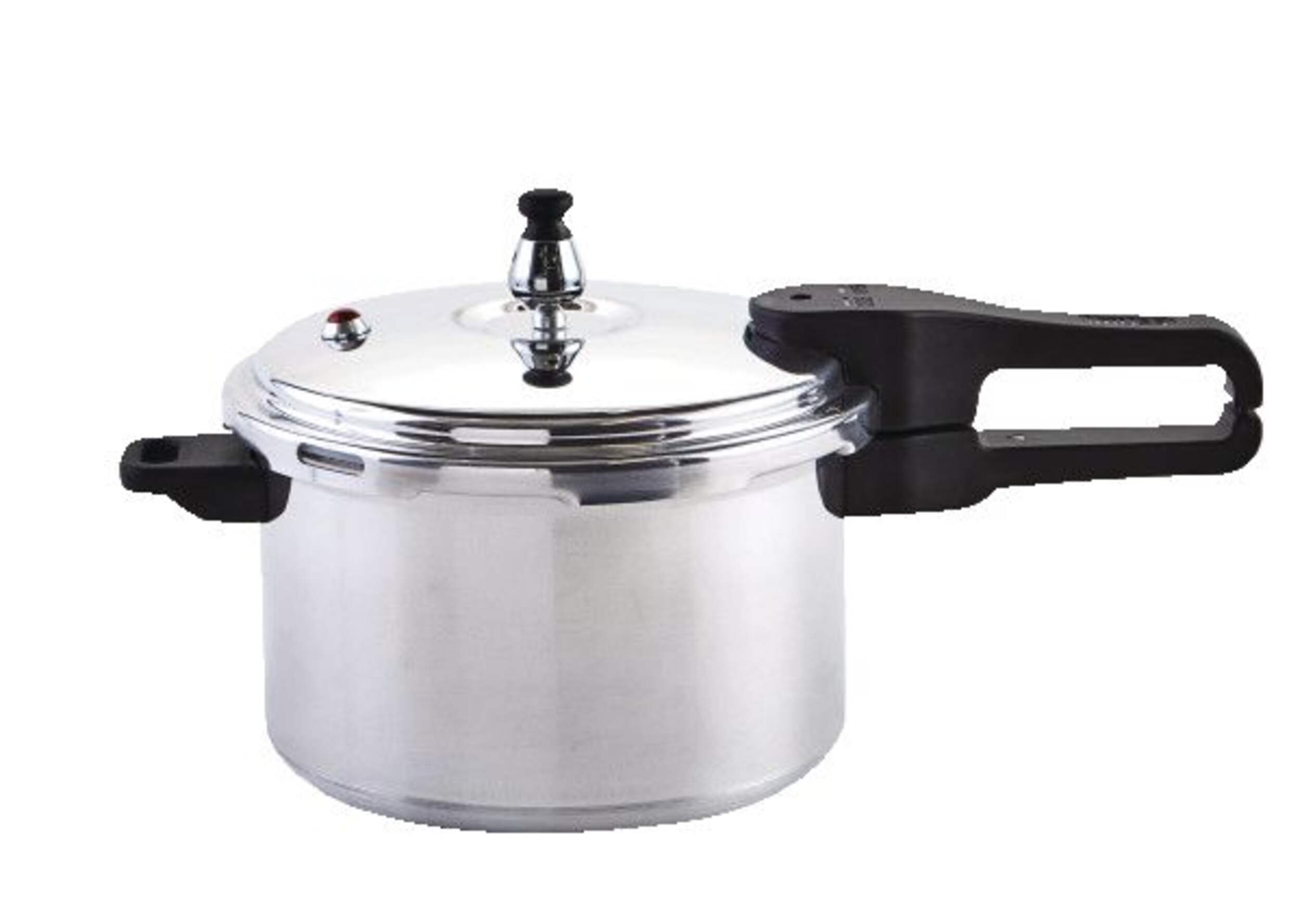 Imusa Stovetop Pressure Cooker, Aluminum, 4-L Side_Left