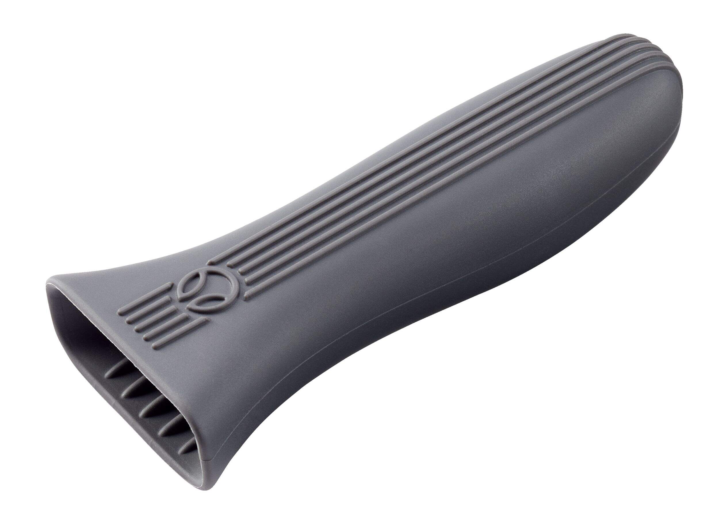 PADERNO Signature Heat-Resistant Food-Grade Silicon Handle Sleeve, Dishwasher-Safe, Small Front_Three_Fourths_Angled_Left