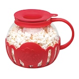 Microwave Popcorn Maker, BPA Free, Red, 3-qt Front_Elevated