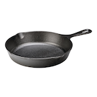 MASTER Chef Preseasoned Cast Iron Frying Pan, Oven Safe, Black