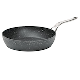 Heritage The Rock Non-Stick Frying Pan, Dishwasher & Oven Safe, Black, 10-in Front_Three_Fourths_Angled_Left