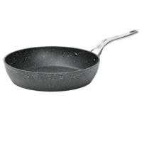 Heritage The Rock Non-Stick Frying Pan, Dishwasher & Oven Safe, Black, 10-in