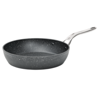 Heritage The Rock Non-Stick Frying Pan, Dishwasher & Oven Safe, Black, 12-in
