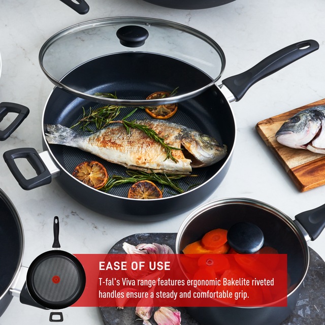 Tfal Giant Aluminum Frying Pan Nonstick, Dishwasher & Oven Safe