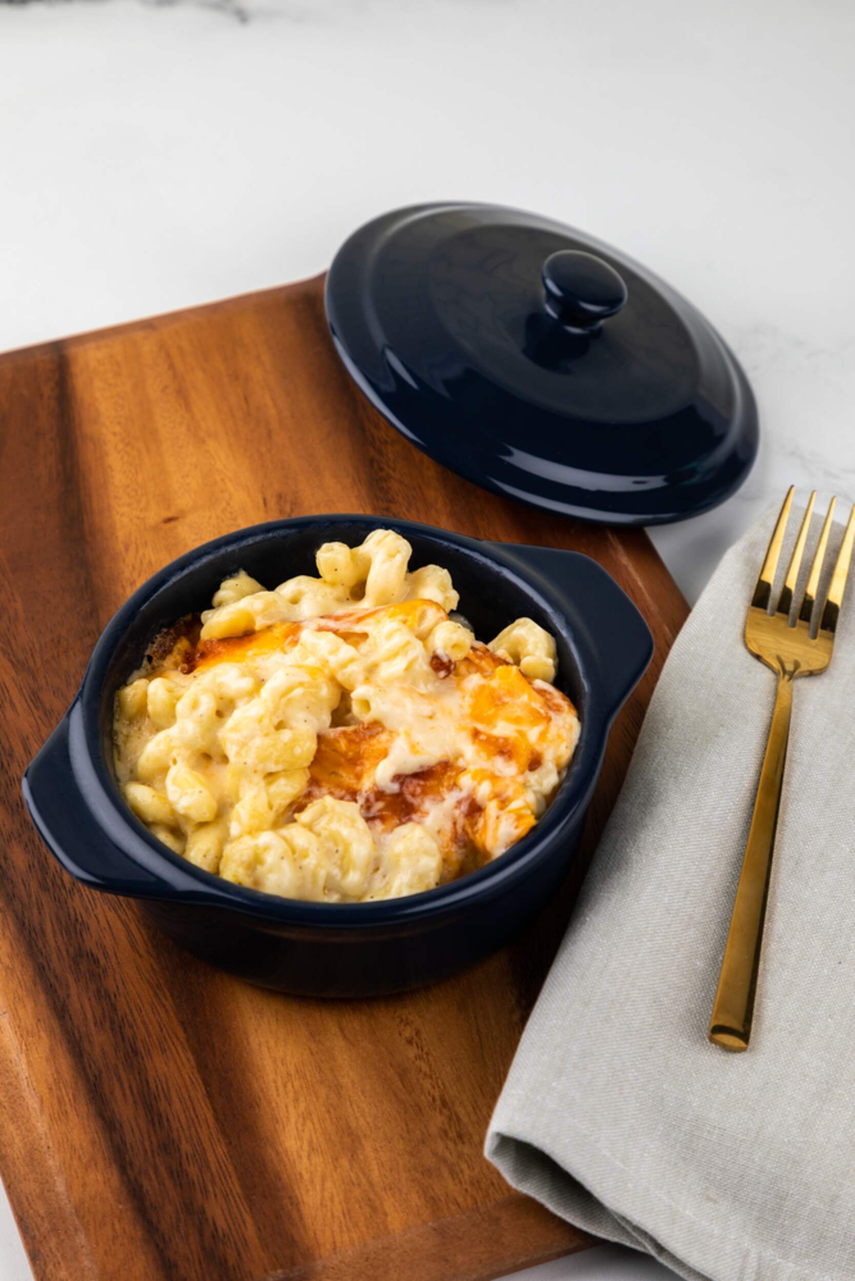 MASTER Chef Stoneware Brie Baker, Navy Blue Canadian Tire