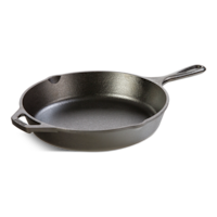 Lodge Seasoned Cast-Iron Skillet, 10.3-in