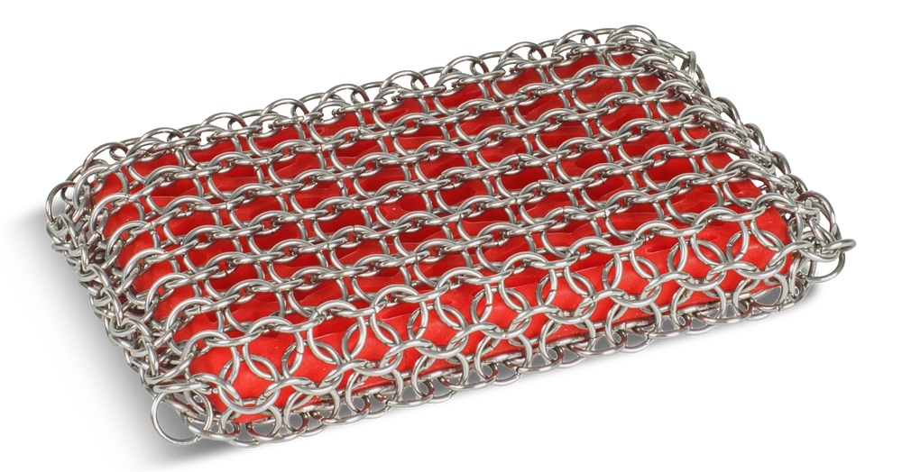 Lodge DishwasherSafe Scrubbing Pad, Red Canadian Tire