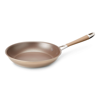 PADERNO Non-Stick Champagne Frypan, Oven Safe, Gold, PFOA-Free, 10-in Front_Three_Fourths_Angled_Left