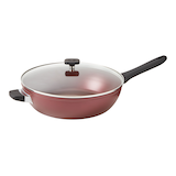 PADERNO Classic Non-Stick Jumbo Cooker, 6-qt Front_Three_Fourths_Angled_Left