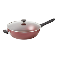 PADERNO Classic Non-Stick Jumbo Cooker, 6-qt Front_Three_Fourths_Angled_Left